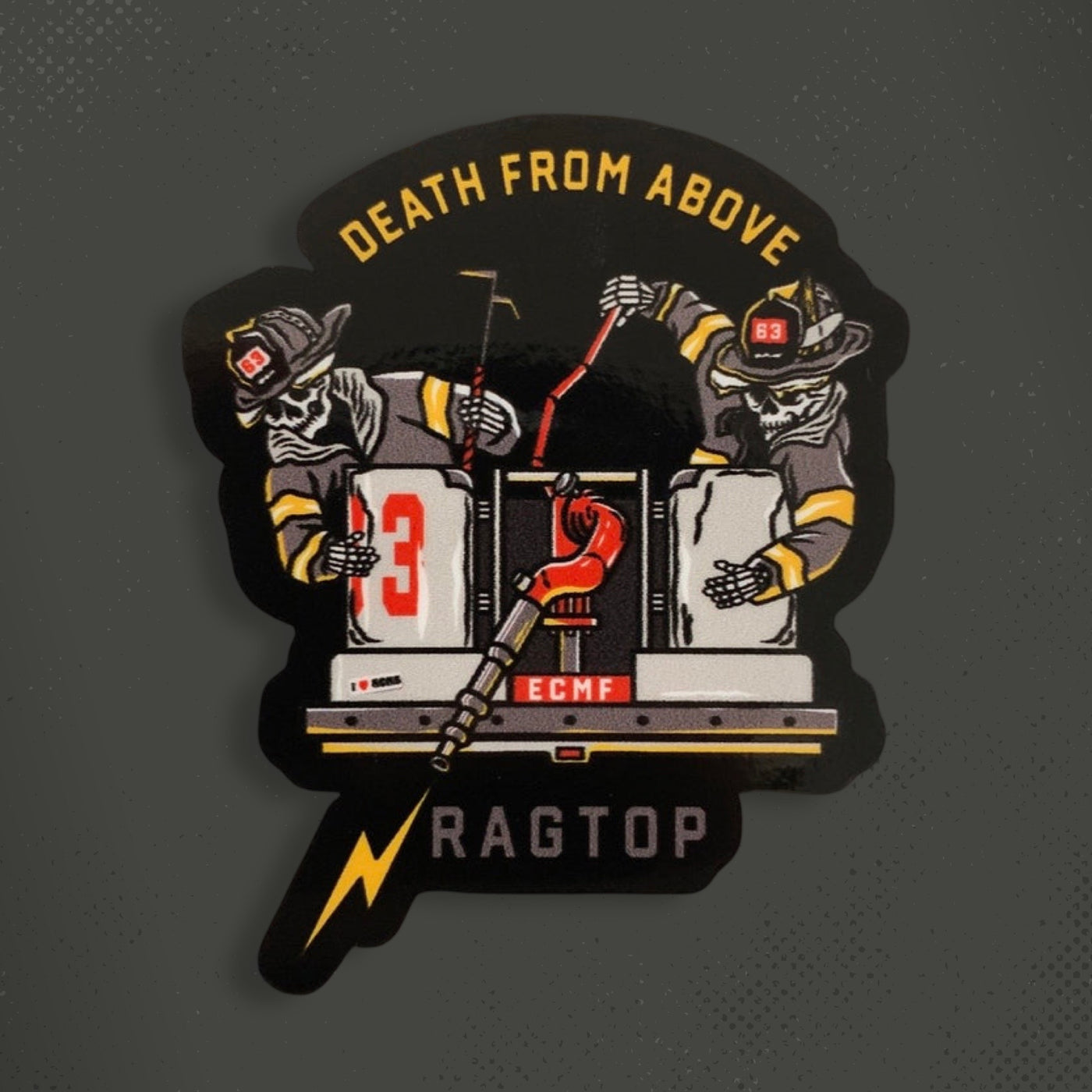 Death from Above Decal